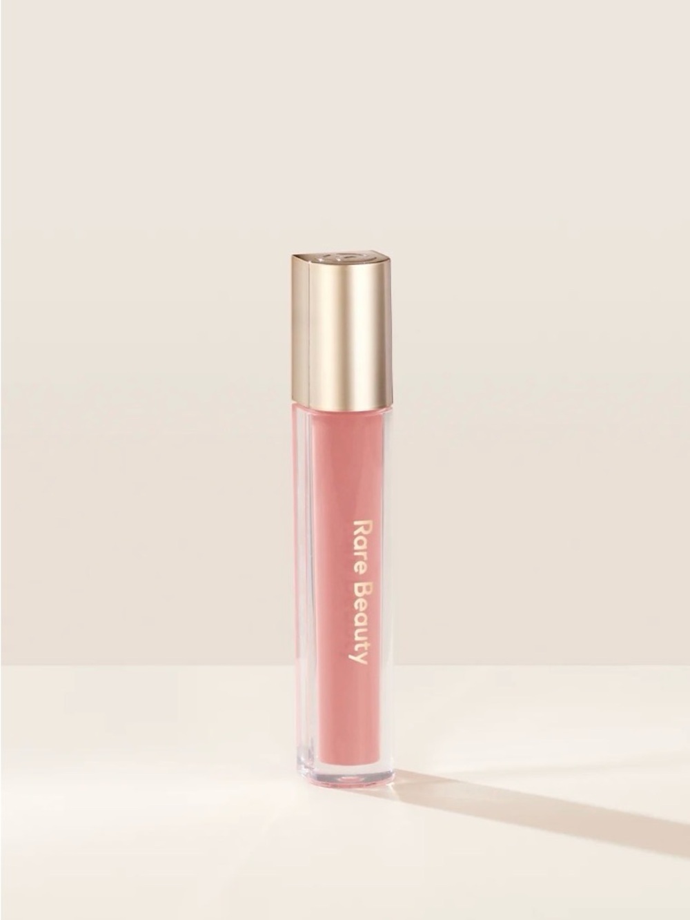 Rare Beauty glossy lip balm- nearly petal